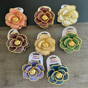 Choose 2 Hair Claws - Flower Hair Claws Multicolored